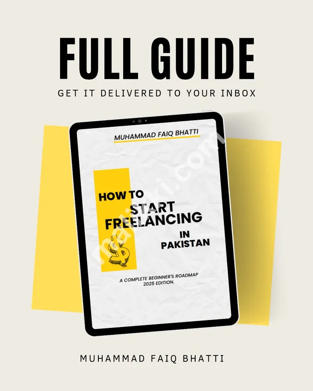 پاکستان ای بک (2025 ایڈیشن) میں فری لانسنگ کیسے شروع کی جائے