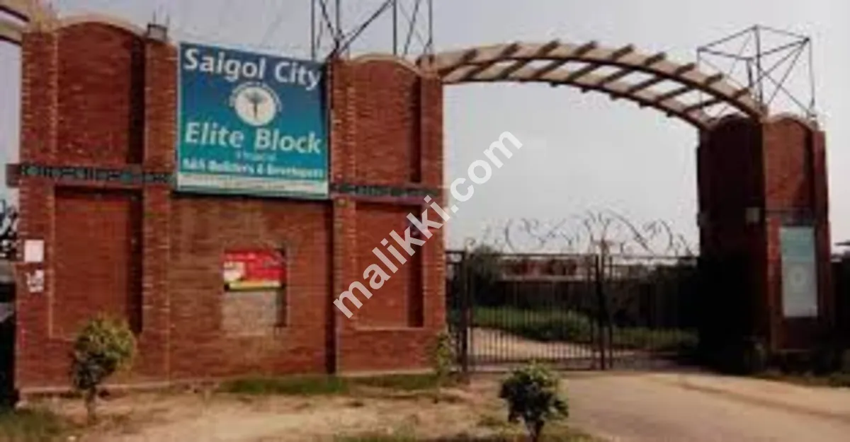 1 kanal plot for sale sehgal city elite block main double road prime location
