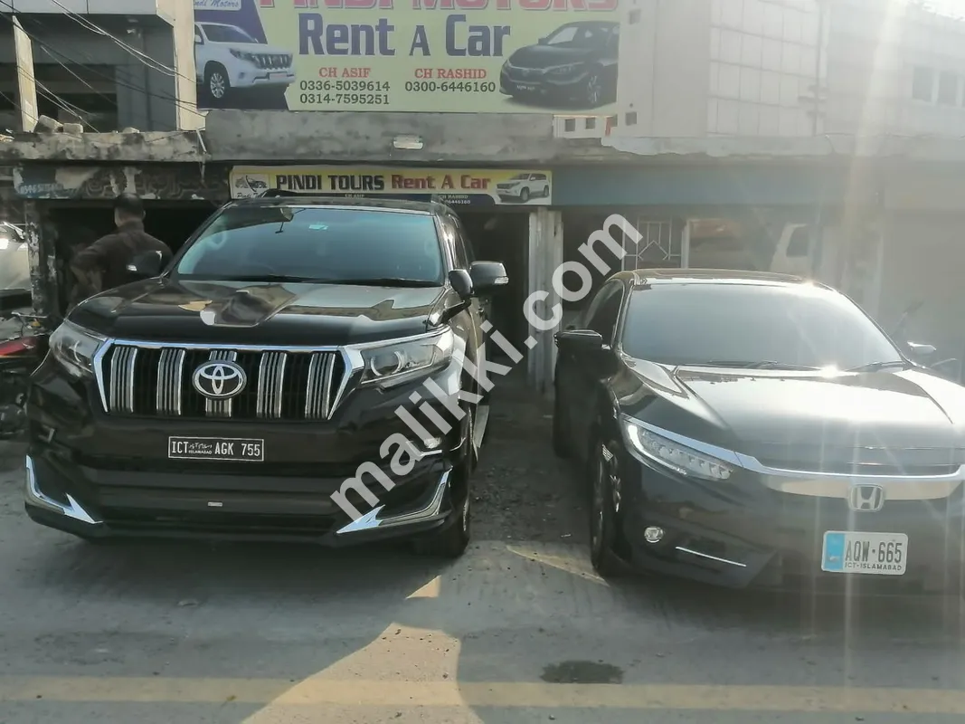 Toyota Prado for rent intercity Rawalpindi Islamabad