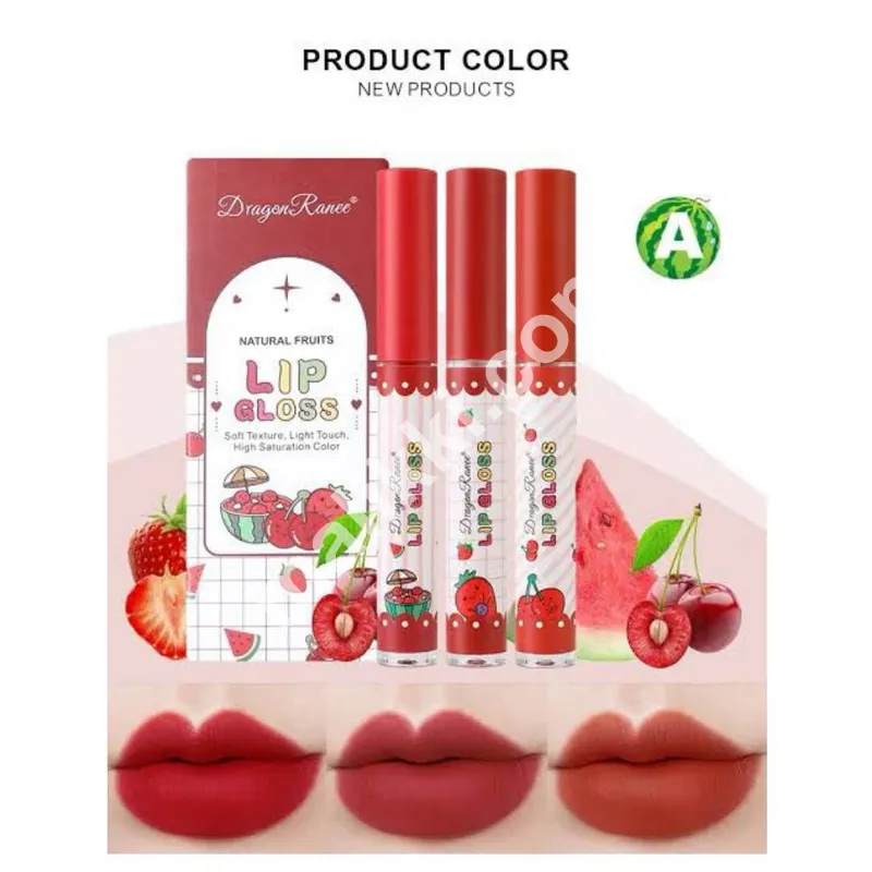Lip Gloss Pack of Three Different Colors