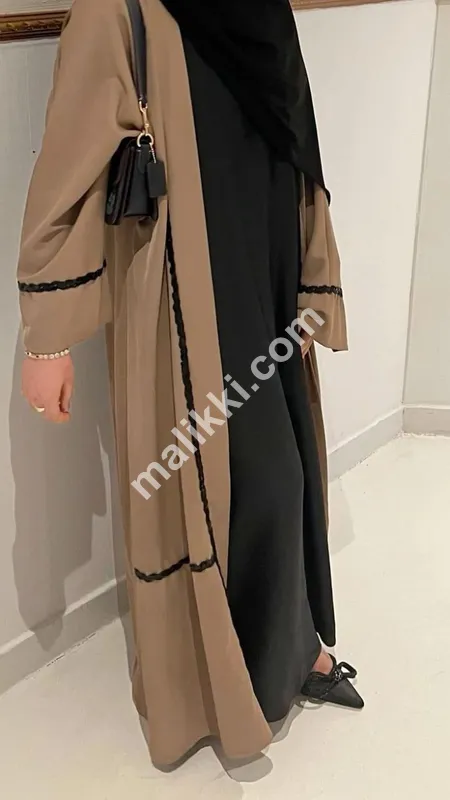 Nida Fabric Double Layered Abaya