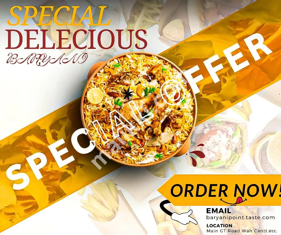 I will design food flyers and menu cards  