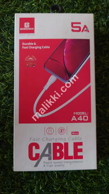 BIBOSHI Fast Charging Calble 5A A40 Type C