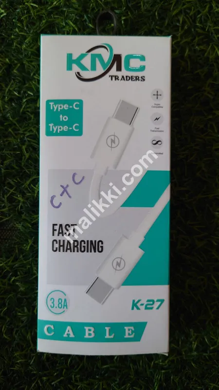 KMC traders Type C to C Fast Charging Cable