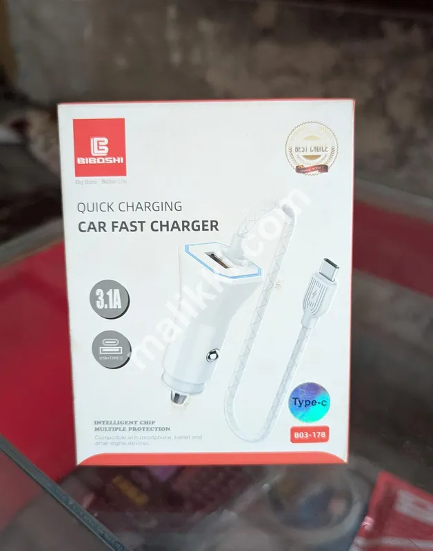 بیباوشی کوئیک کار چارجر ٹائپ سی