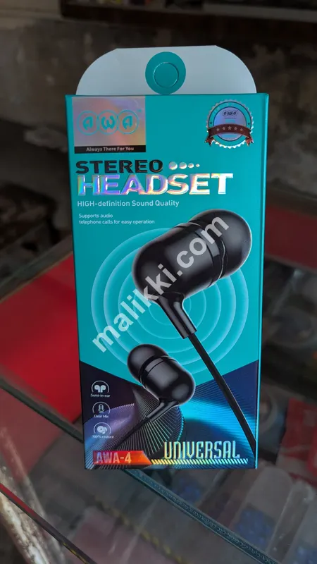 AWA Stereo Headset AWA-4 