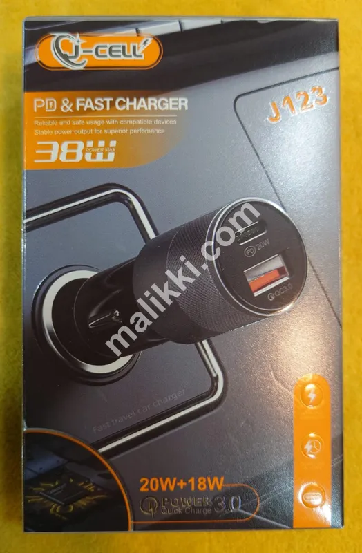 J سیل PD فاسٹ چارجر 38W