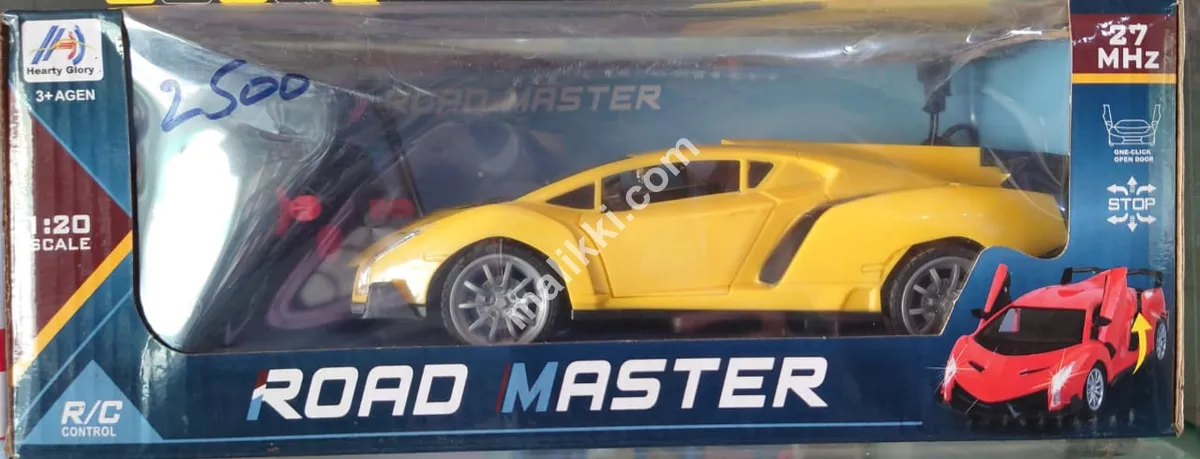 روڈ ماسٹر 27 میگاہرٹز ریموٹ کنٹرول ریسنگ کار