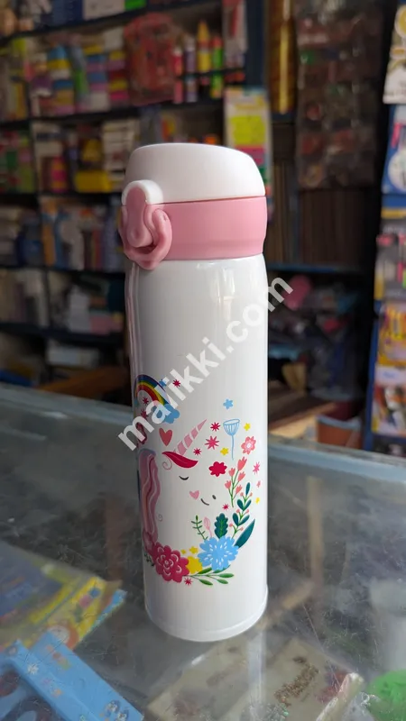 Pink Unicorn Water Bottle