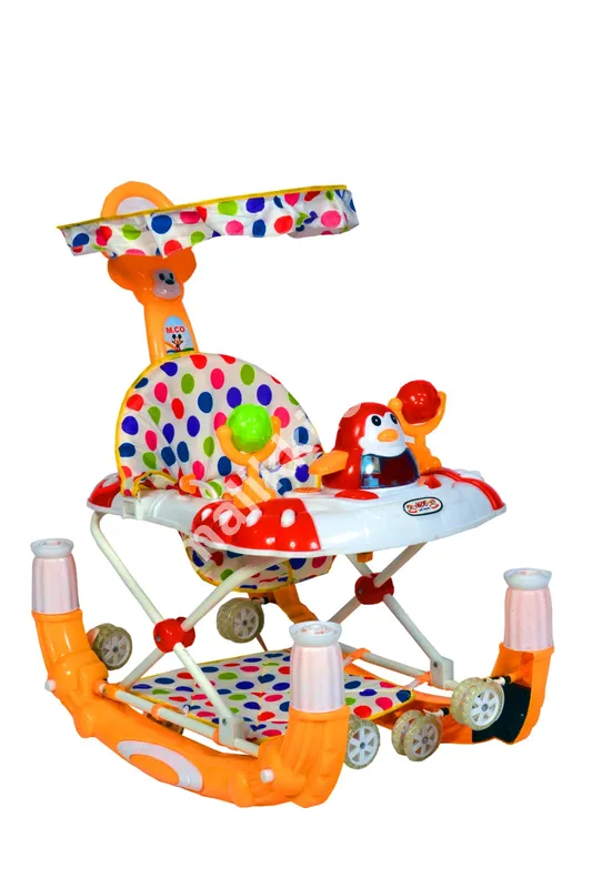 Baby Walker Colored Dots