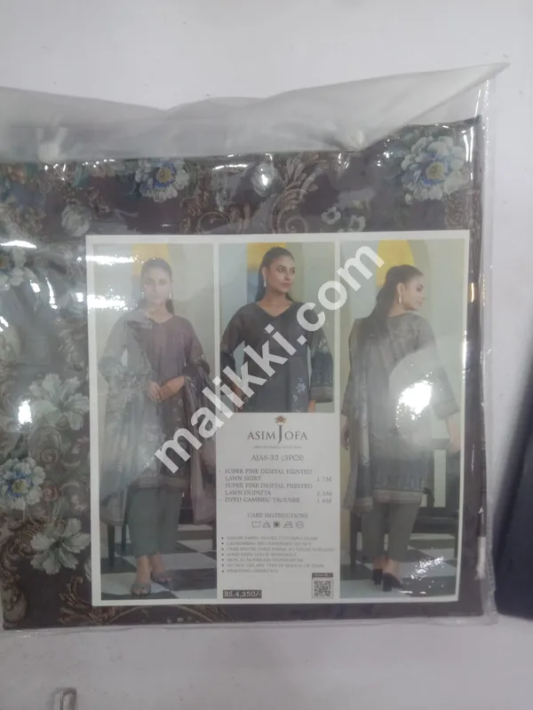 Asim Jofa Unstiched Lawn Suit