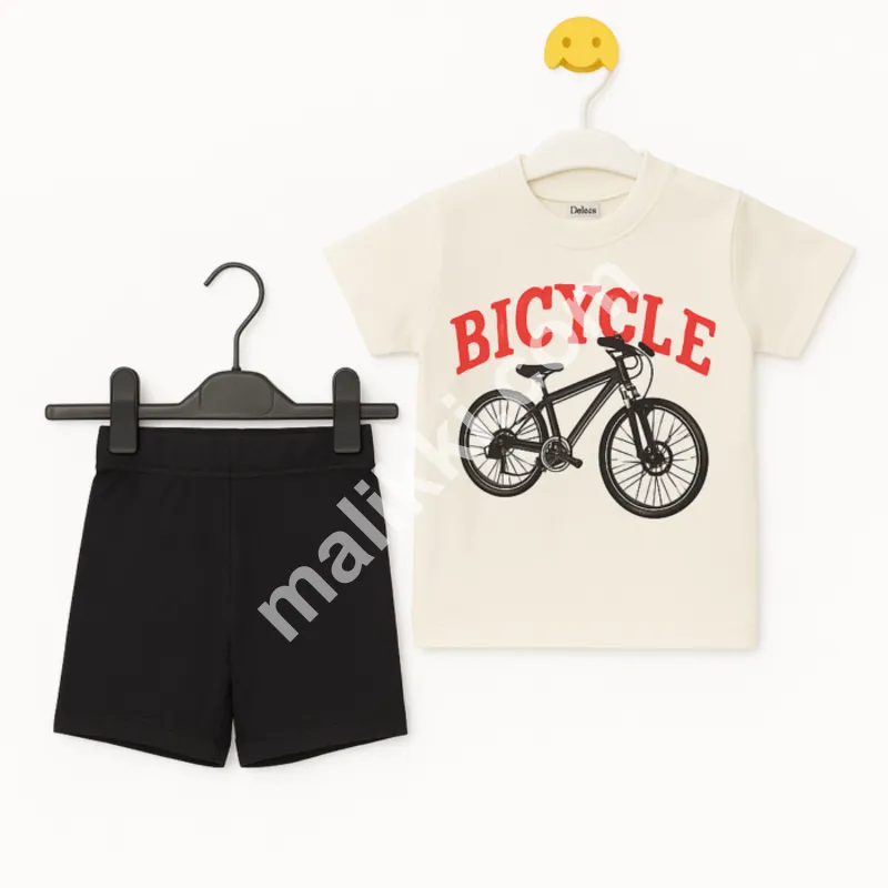 White & Black Bicycle Premium Quality Toddler Kids Pair