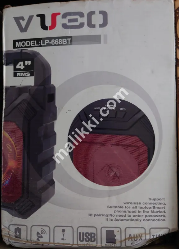 بلوٹوتھ اسپیکر 4 انچ RMS