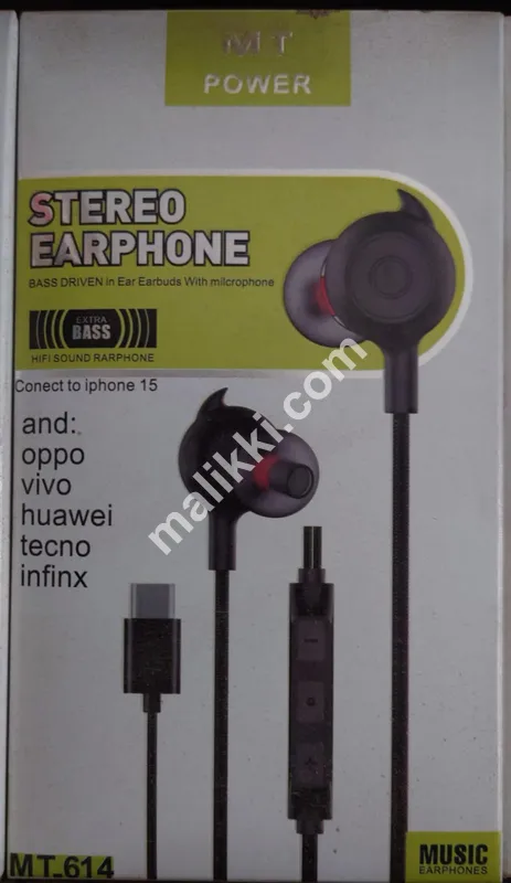 MT Stereo Handsfree Type C