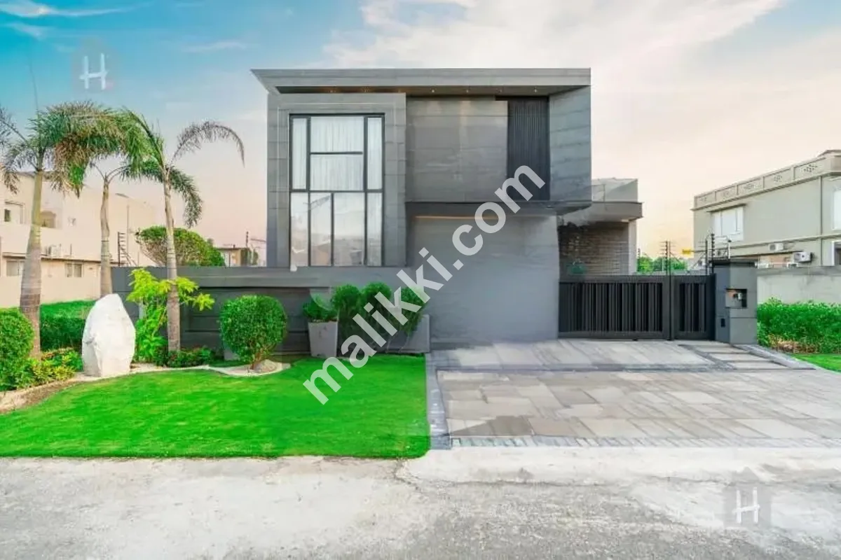 1 Kanal Brand New Luxury Modern Fully Furnished House With 2 Servent Room In Basement And 15 KV Solar Installed In K Block Phase 5 DHA Lahore