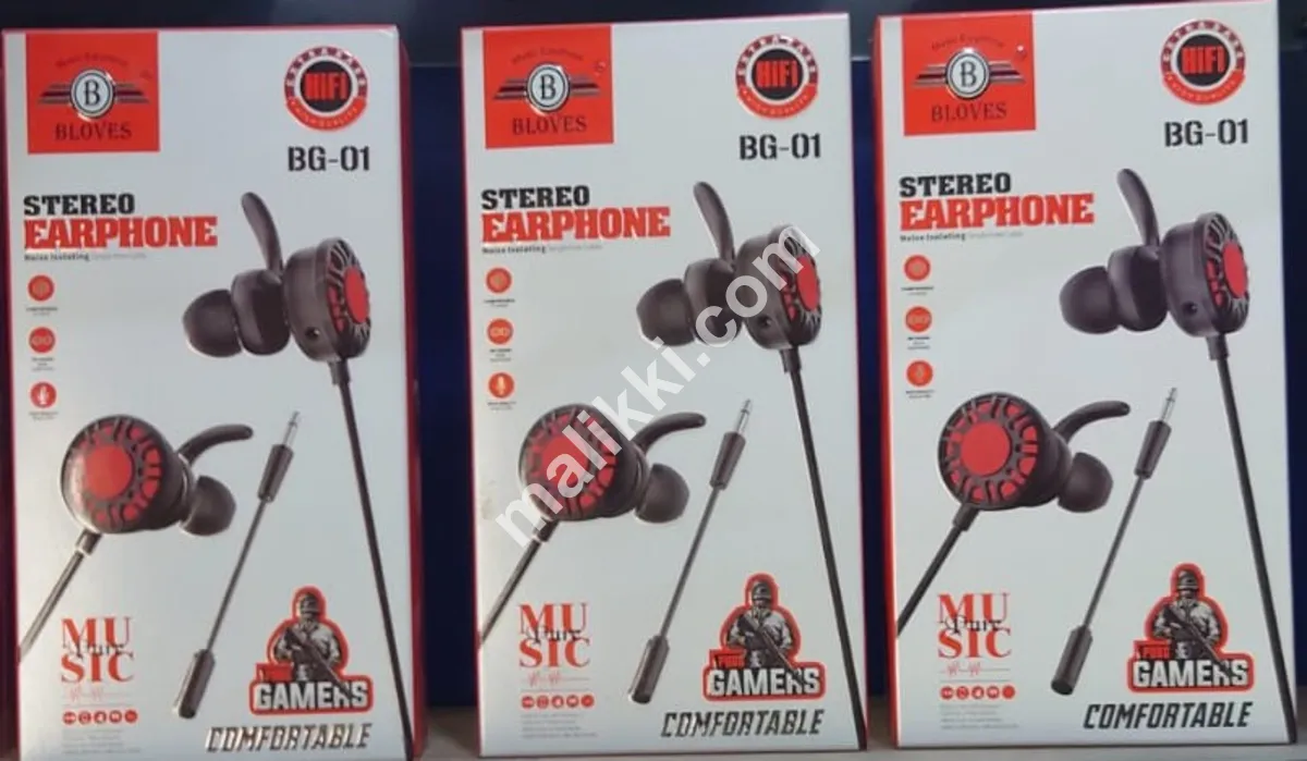 کھیلوں اور موسیقی کے لیے Hi Fi Stereo Earphone