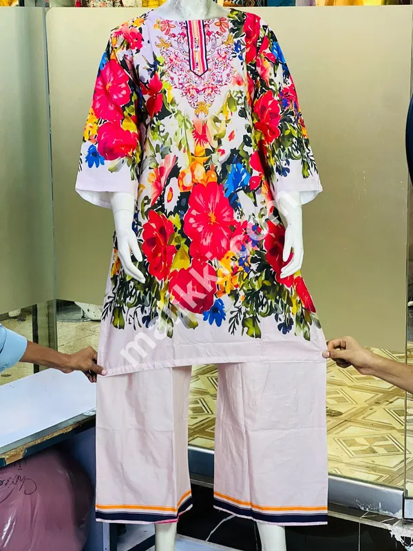 Summer Lawn 2 PCS Suit