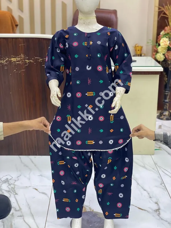Lawn 2 PCS Ladies Suit