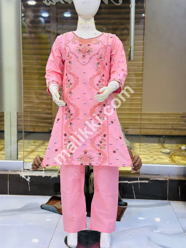 Summer Lawn 2 PCS Ladies Suit