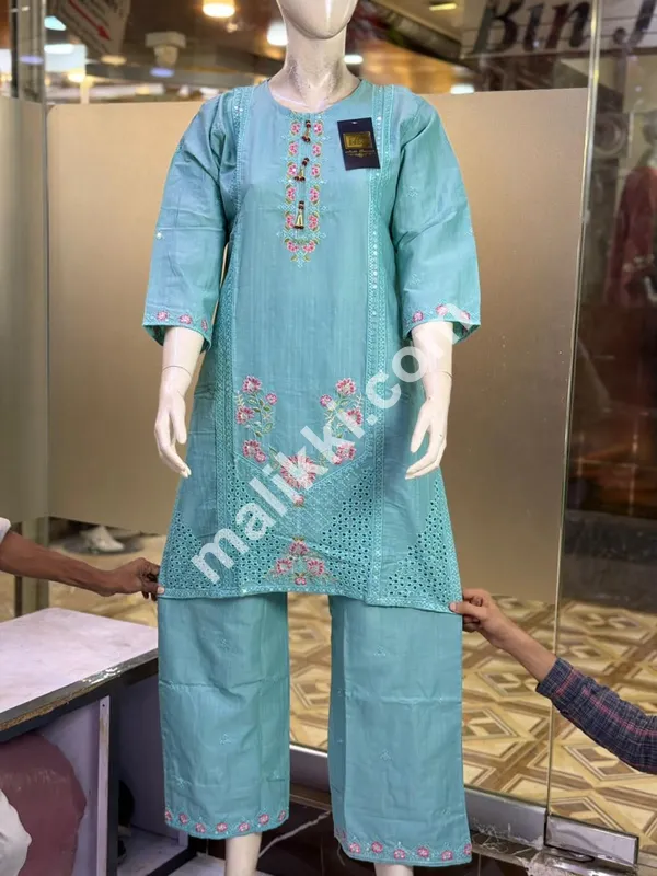 Summer Collection 2 PCS Lawn Suit