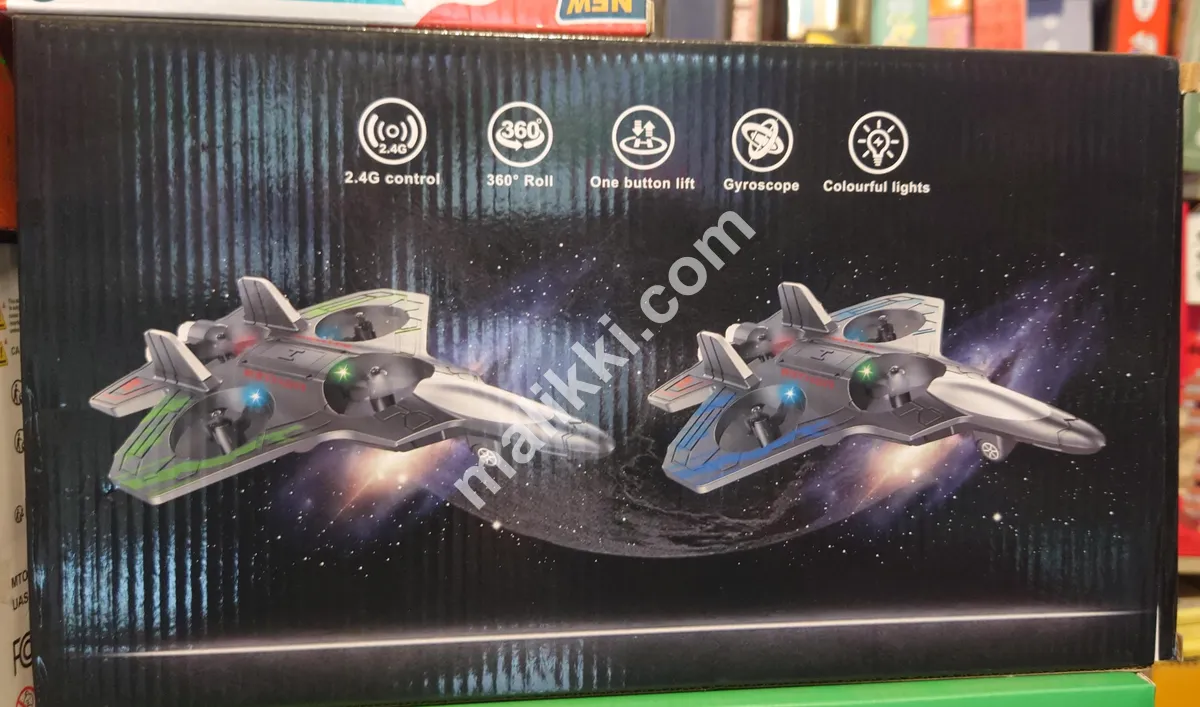 Remote Control Fighter Jet 360 Roll and Lift 