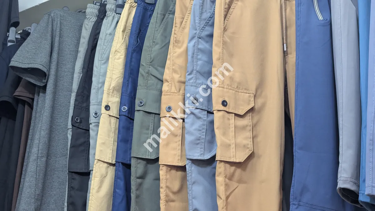 Men Trousers 6 Colors Available