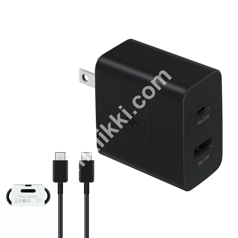 Dual Fast Charger USB & Type C