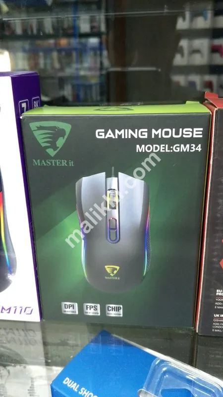 GAMING MOUSE MODEL:GM34 MASTER 110 DIFPS CHIP
