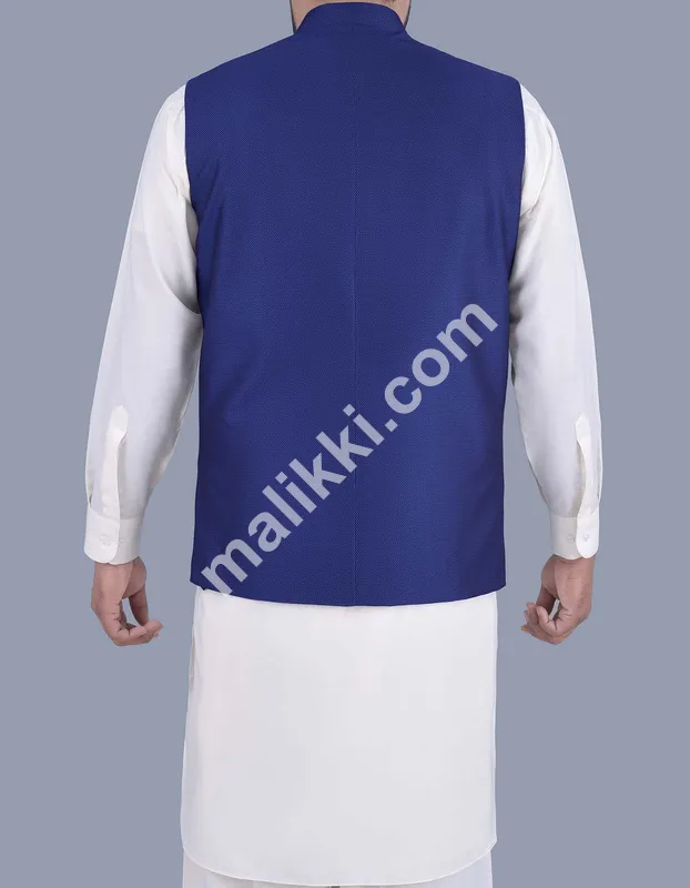 رائل بلیو ویسٹ کوٹ