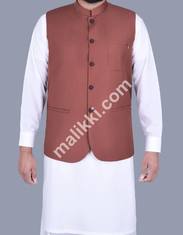 مورچا براؤن کمر کوٹ