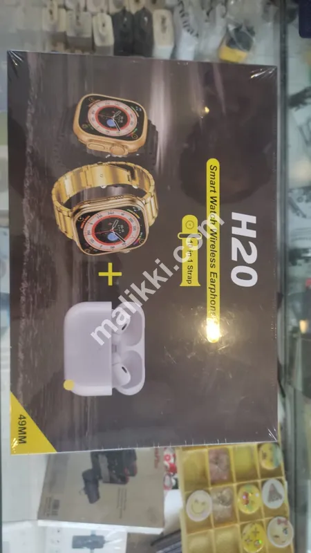 H20 Smart Watch And Bluetooth Earphone