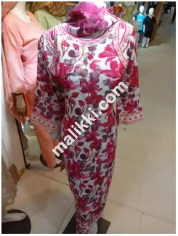 Pure Lawn 3 Pcs Shalwar Kameez Suit for Ladies