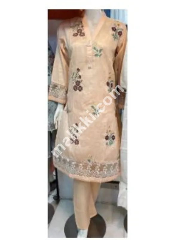 Cotton 2 Pcs Shalwar Kameez Suit for Ladies
