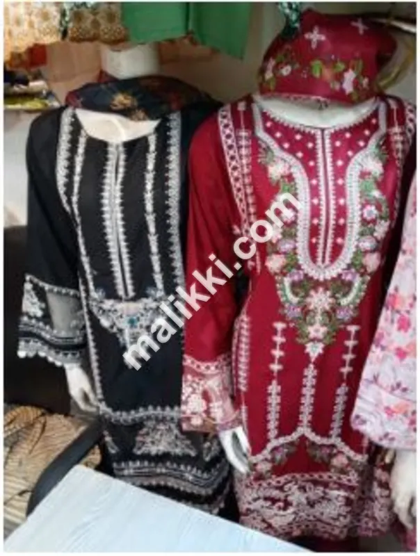 Lawn Cotton 3 Pcs Shalwar Kameez Suit