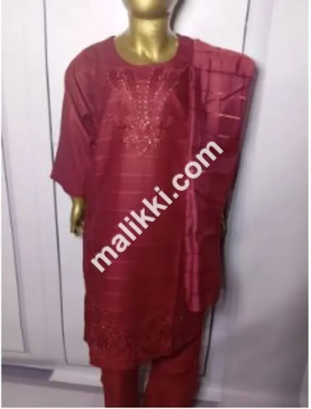 Doria Cotton 3 Pcs Shalwar Kameez Suit for Girls