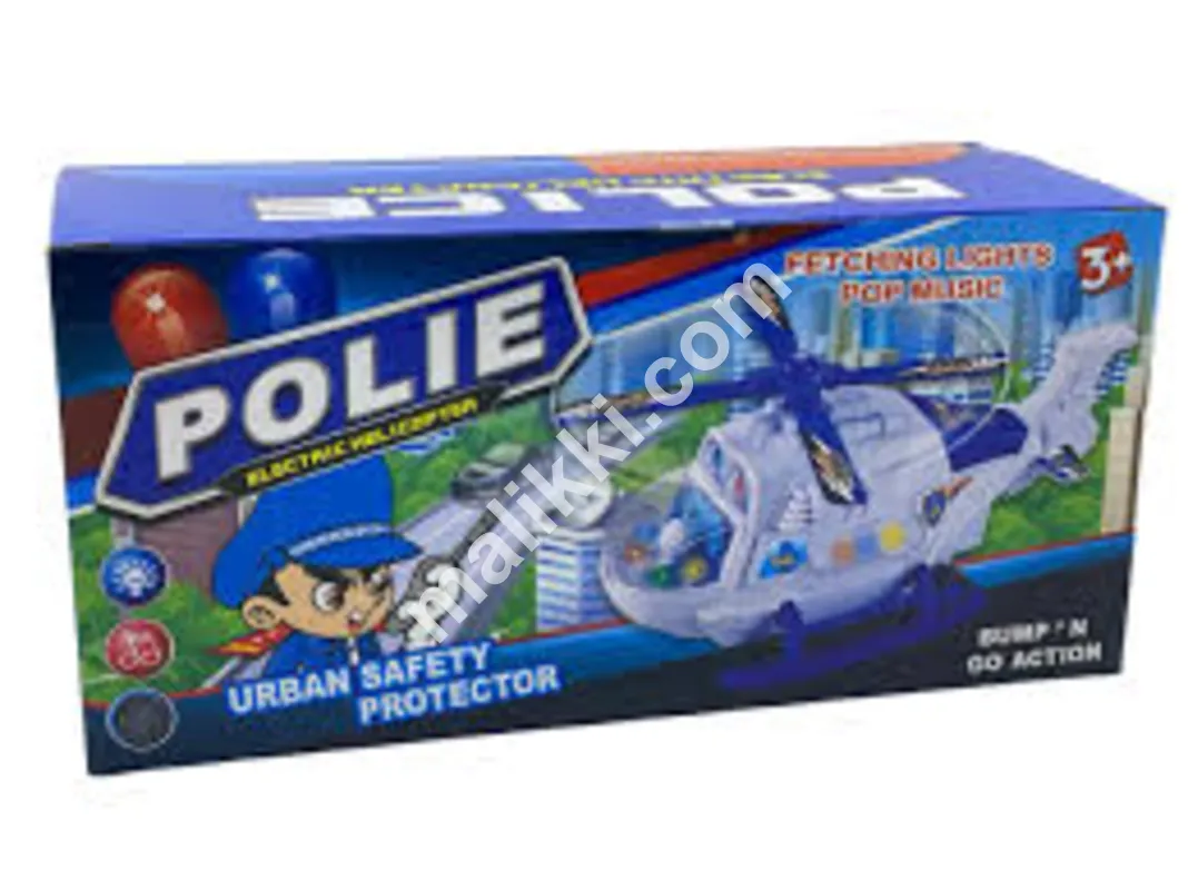 Police Electric Helicopter for Kids