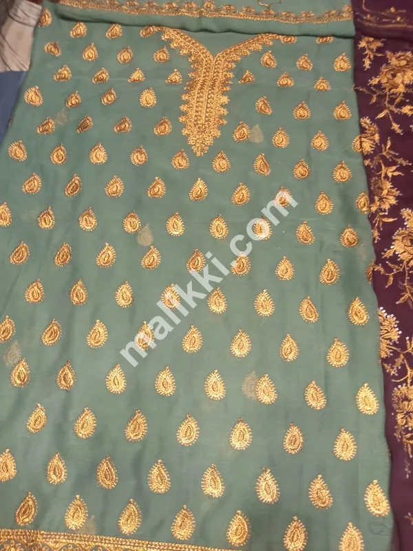 Chiffon Unstiched Ladies Suit