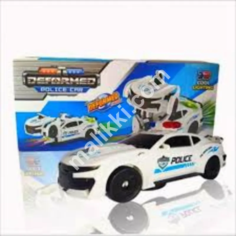 Deformed Police Car Toy 