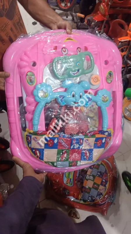 Unique Pink Baby Walker For Babies