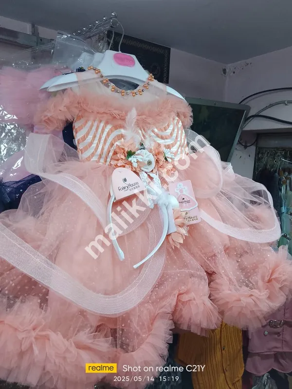 Barbie Frock for Baby Girls