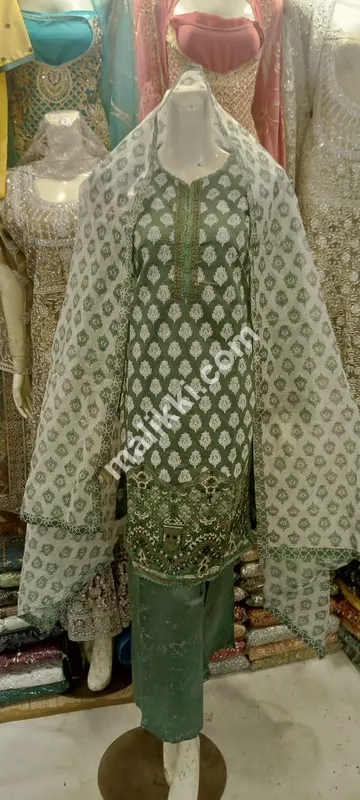 Cotton 3 Pcs Shalwar Kameez Suit for Ladies