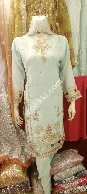 Chifrron 3 Pcs Ladies Shalwar Kameez Suit