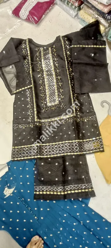 Organza 3 Pcs Ladies Suit