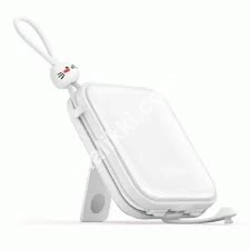 Joyroom JR-L008 22.5W Cutie Series 10000mAh Power Bank with Kickstand - White