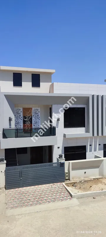 جناح گارڈن فیز 1 میں 5.5 مرلہ گرے سٹرکچر کارنر ہاؤس برائے فروخت