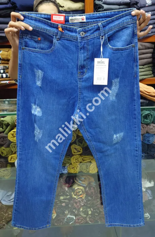 Diesel Stylish Baggy Ripped Jeans 