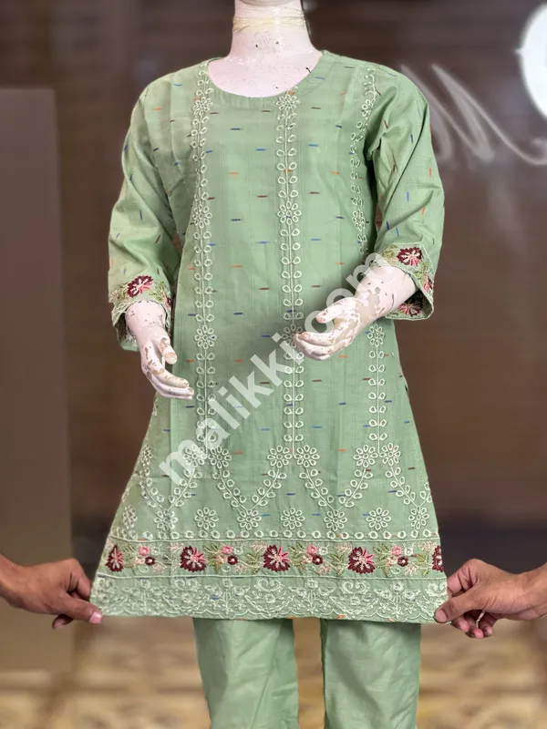 Lawn Cotton Dress for Younger Girls