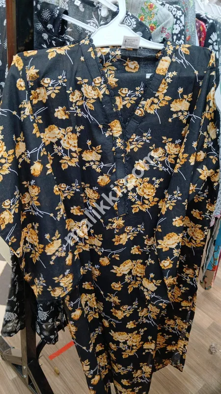 Lawn 2 Pcs Ladies Dress