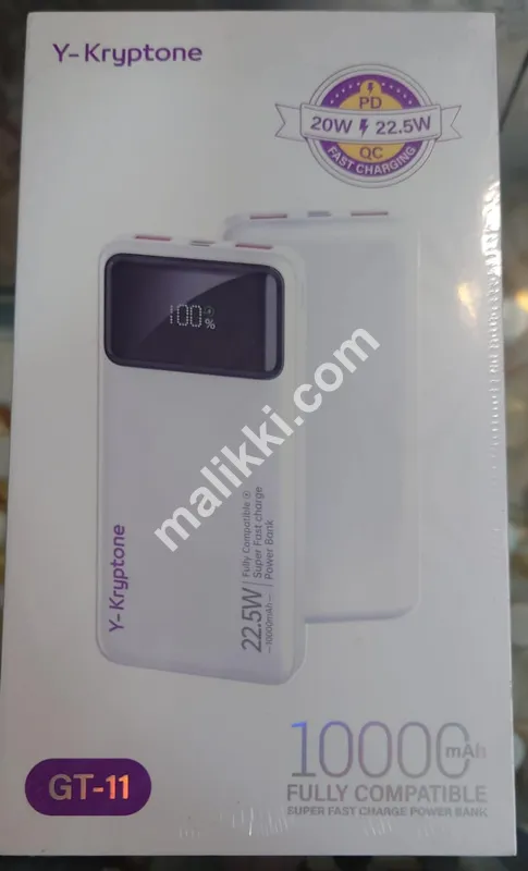 Y-Kryptone 20W PD QC Charging 10000mAh