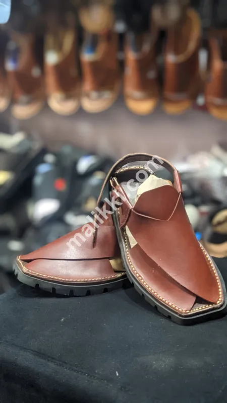 Peshawari Chappal Mustard Color